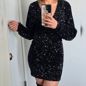 FOREVER 21 Sequin Dress S